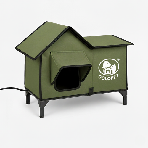 Golopet Heated Cat House